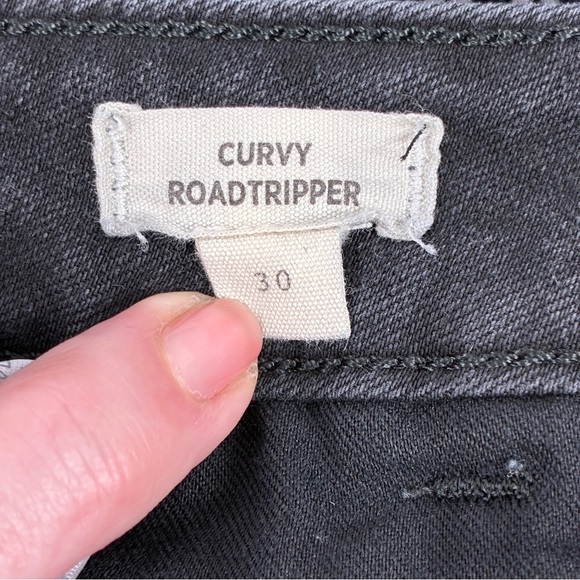 Madewell Curvy Roadtripper High-Rise Skinny Jeans Black Size 30 - Picture 3 of 10